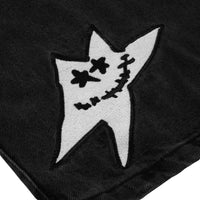 Washed Black Jorts - Star Logo